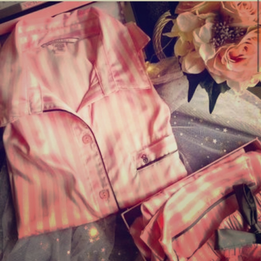 VS Satin pj shirt